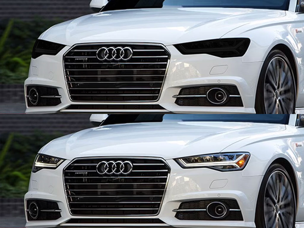 Audi A6 2016-2018 Headlight Tint Appearance