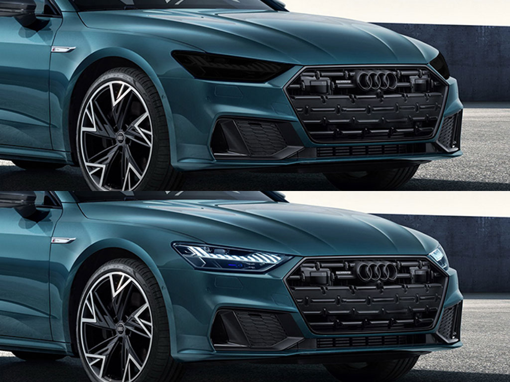 Audi A7 2019-2023 Headlight Tint Appearance