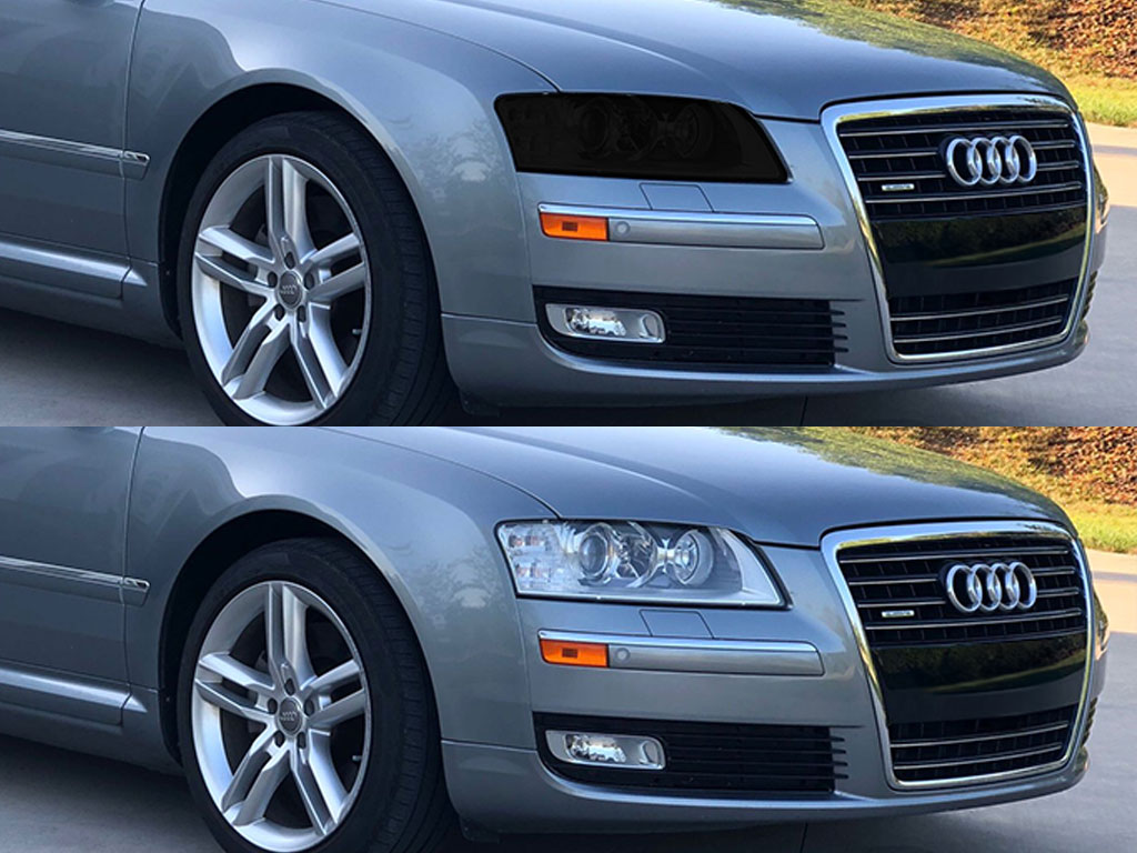 Audi A8 2006-2010 Headlight Tint Appearance