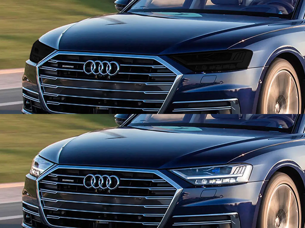 Audi A8 2015-2018 Headlight Tint Appearance