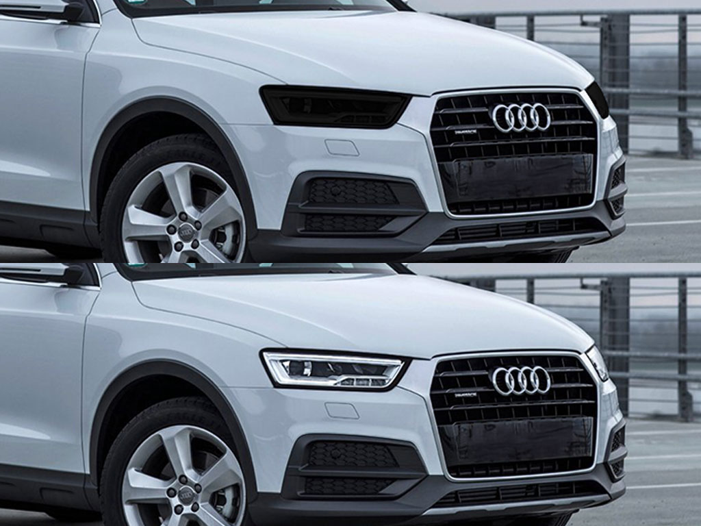 Audi Q3 2015-2018 Headlight Tint Appearance