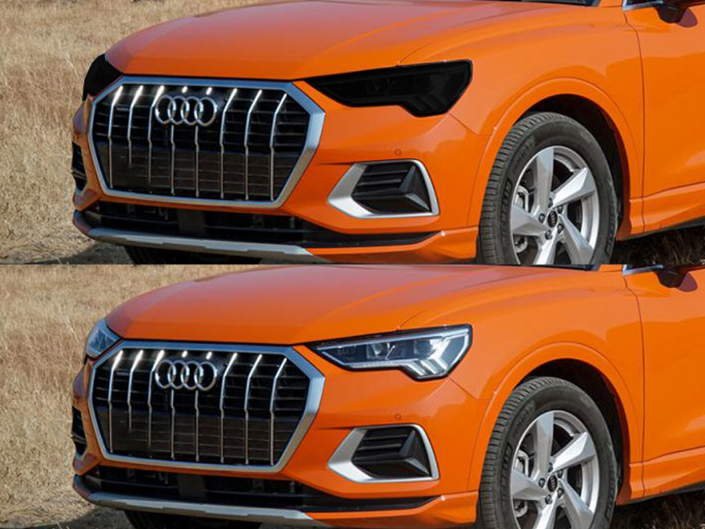 Audi Q3 2019-2024 Headlight Tint Appearance