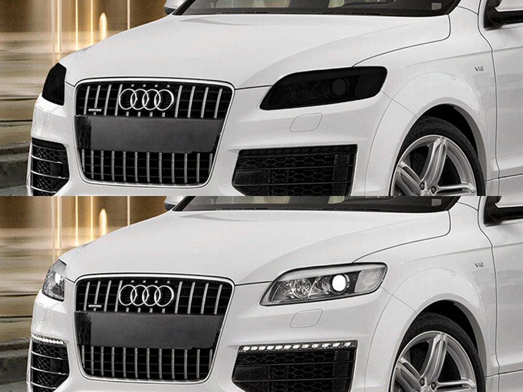 Audi Q7 2007-2009 Headlight Tint Appearance