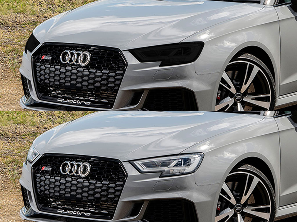 Audi RS3 2018-2020 Headlight Tint Appearance