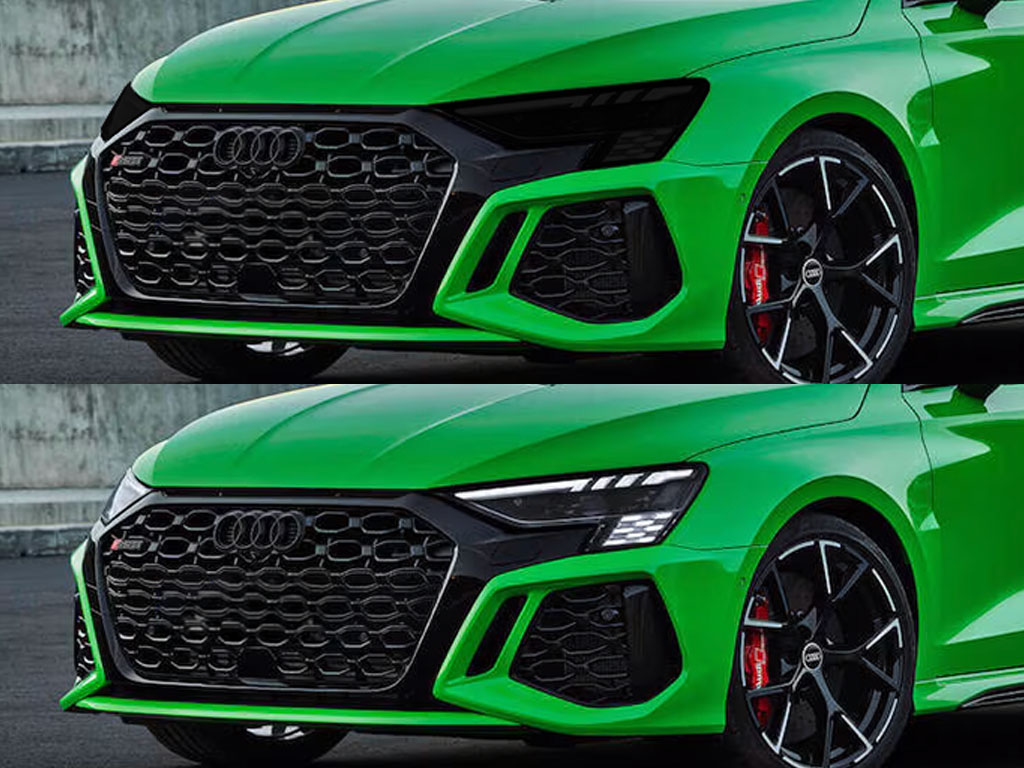 Audi RS 3 2022-2025 Headlight Tint Appearance