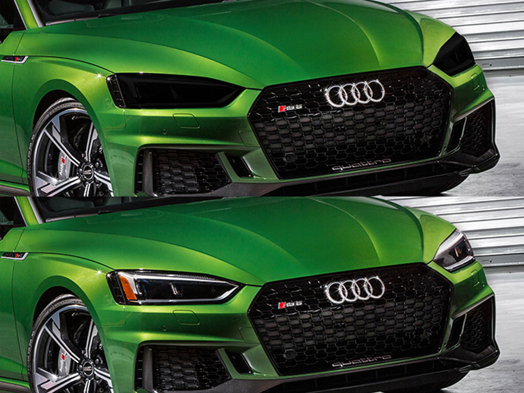 Audi RS5 2018-2019 Headlight Tint Appearance