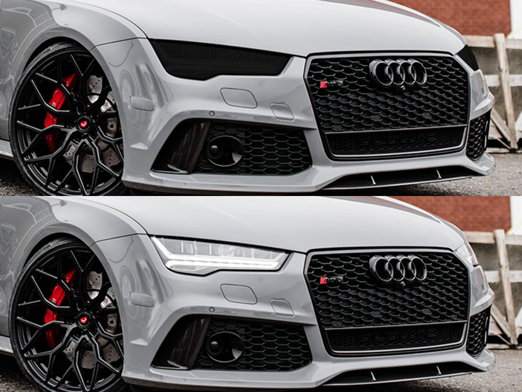 Audi RS7 2016-2018 Headlight Tint Appearance