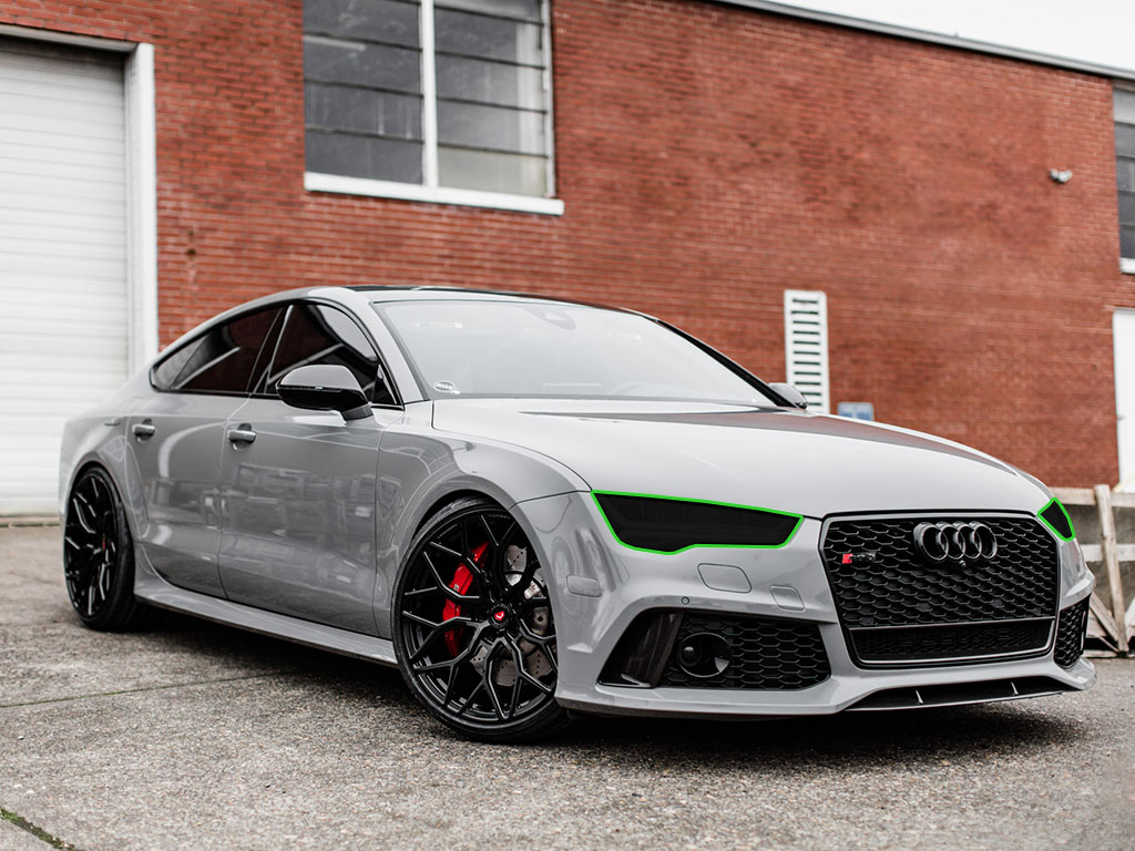 Audi RS7 2016-2018 Headlight Tint Location