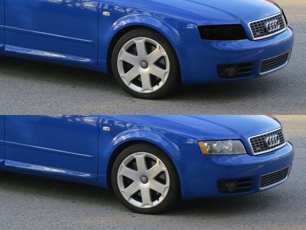 Audi A4 2002-2004 (Sedan) Headlight Tint Appearance