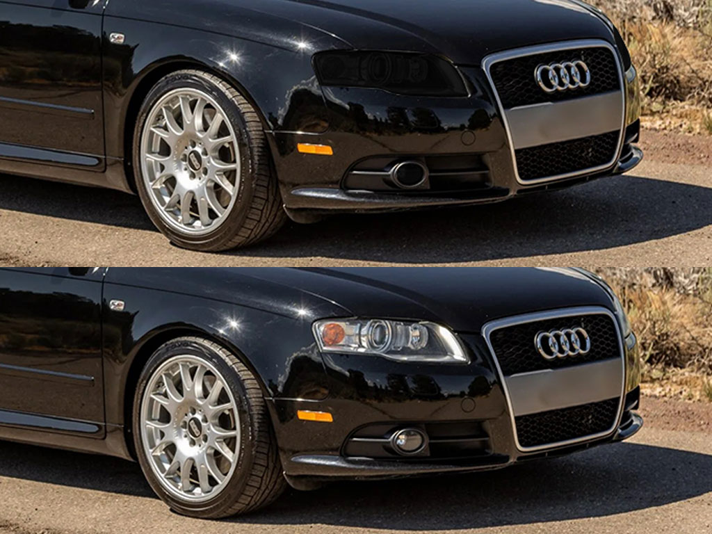 Audi S4 2005-2008 Headlight Tint Appearance