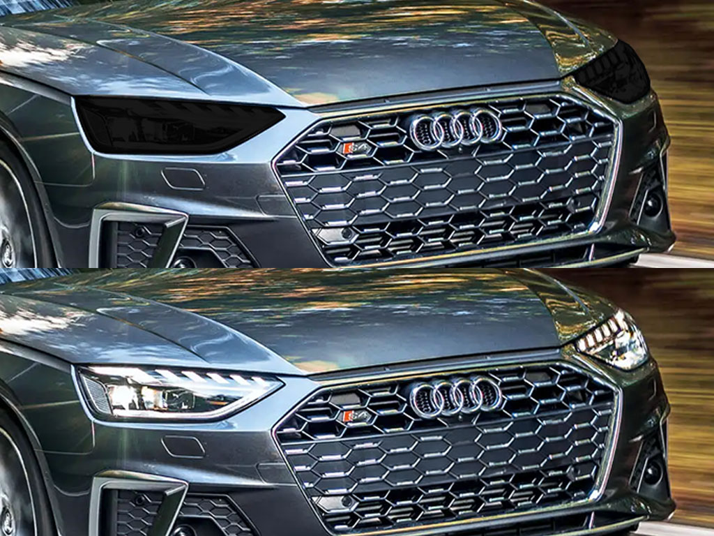 Audi S4 2018-2019 Headlight Tint Appearance