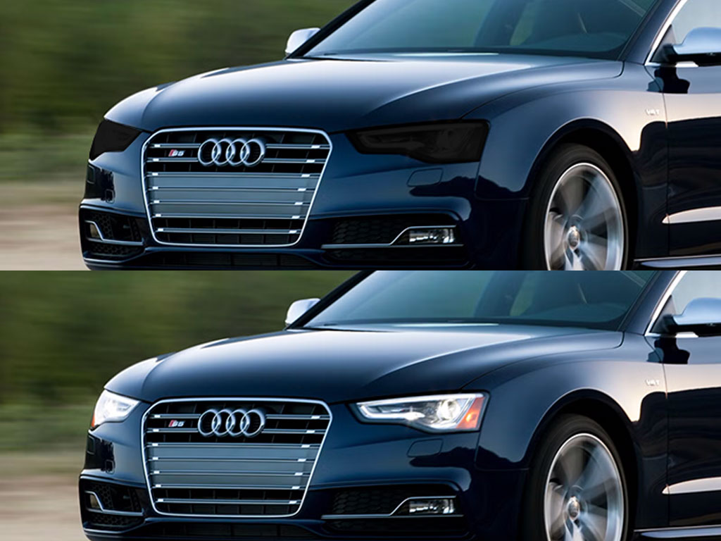 Audi S5 2013-2015 Headlight Tint Appearance