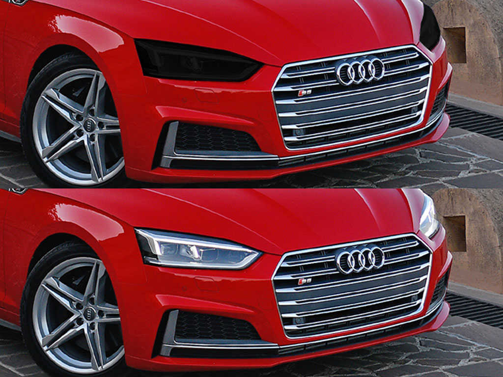 Audi S5 2016-2017 Headlight Tint Appearance