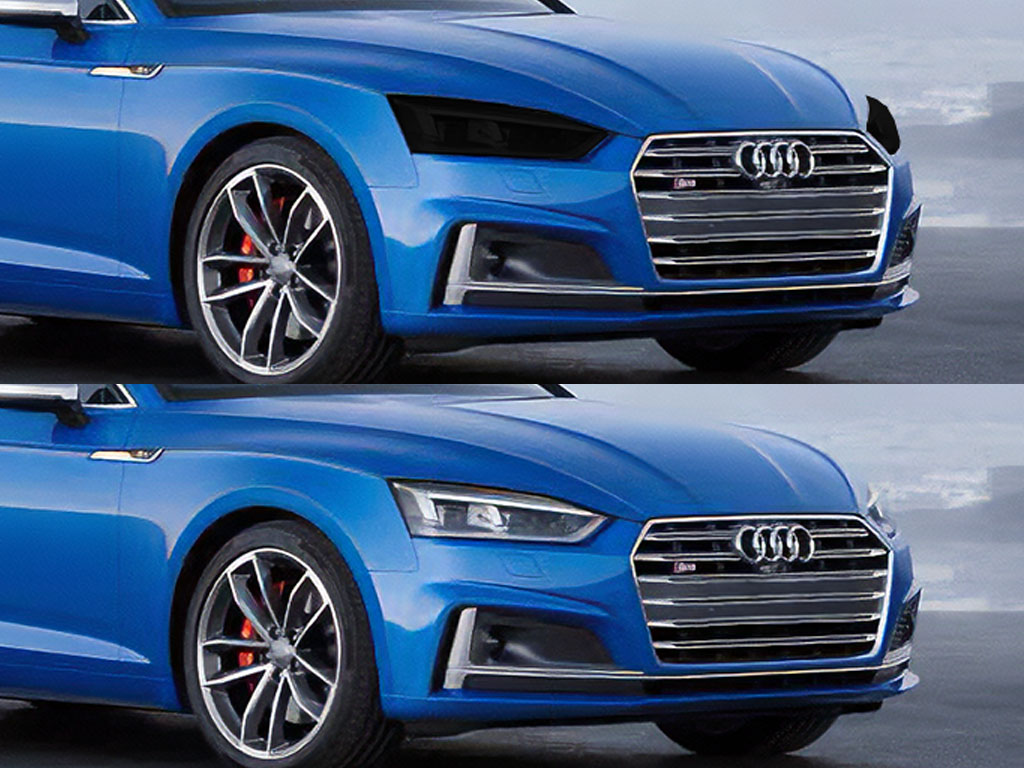 Audi S5 2018-2019 Headlight Tint Appearance