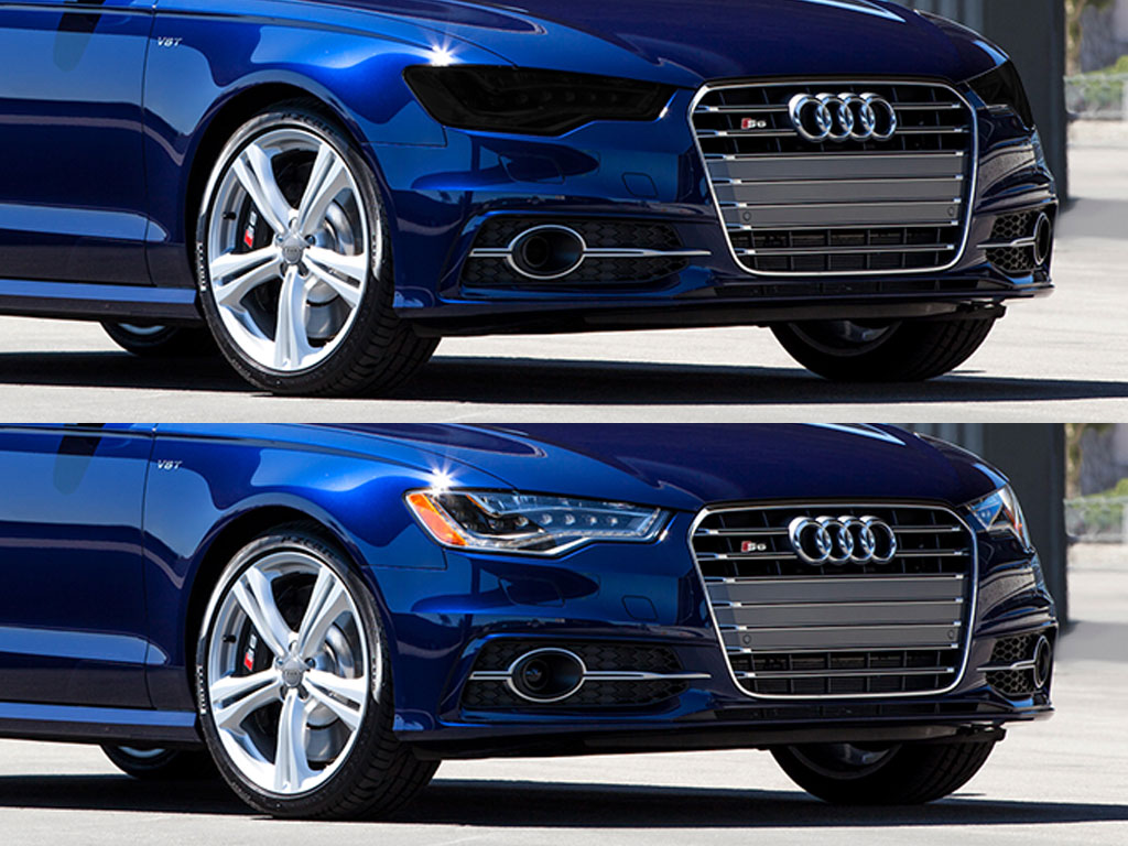 Audi S6 2013-2015 Headlight Tint Appearance