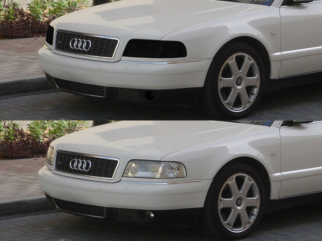 Audi S8 2001-2003 Headlight Tint Appearance