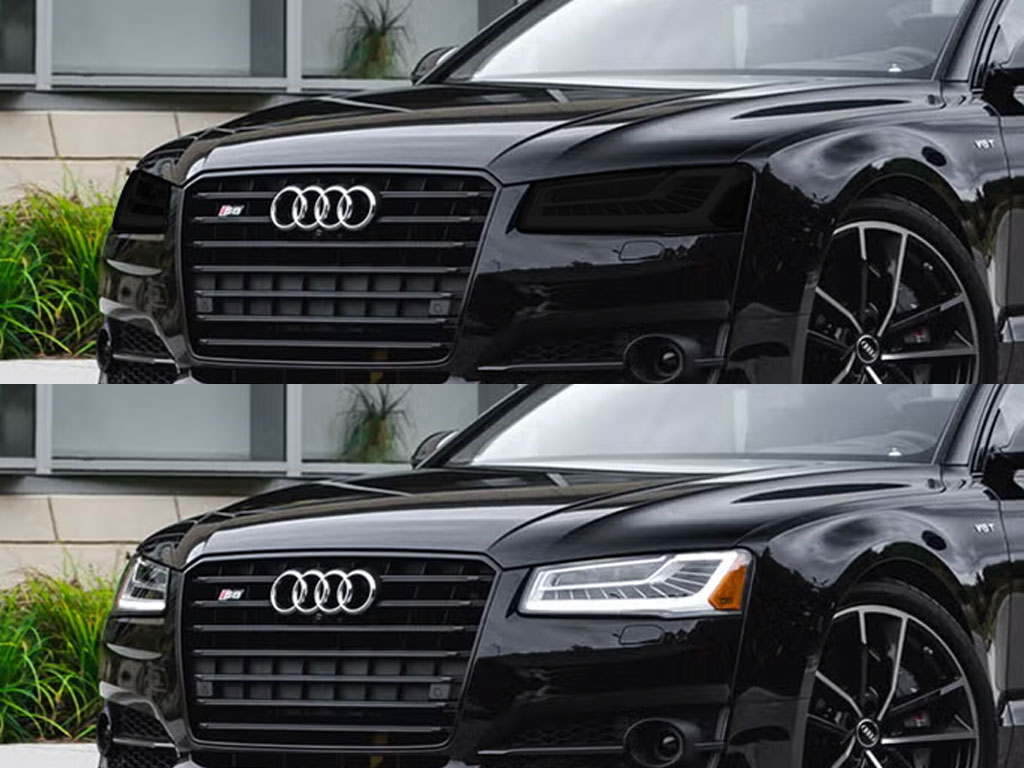 Audi S8 2015-2018 Headlight Tint Appearance