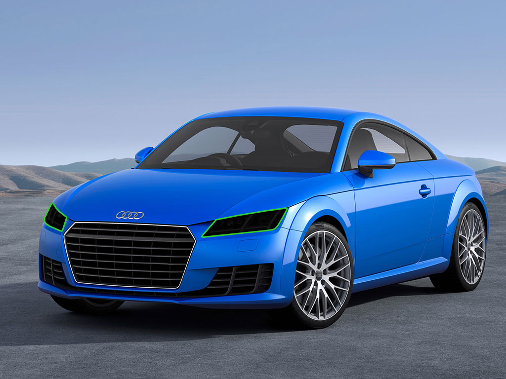 Audi TT 2008-2015 Headlight Tint Location