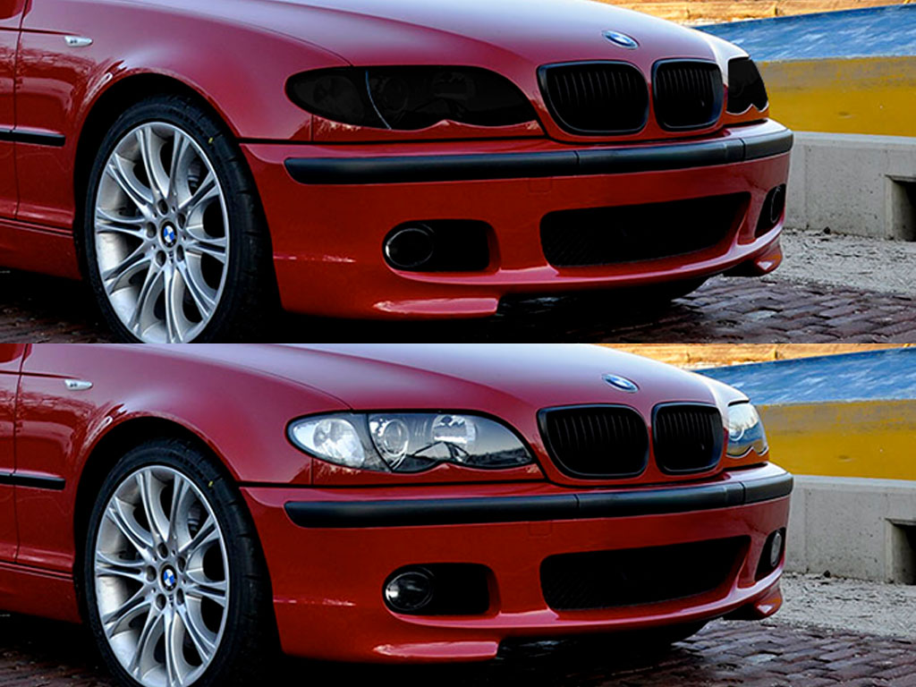 BMW 3-Series 2002-2005 (Sedan / Wagon) Headlight Tint Appearance