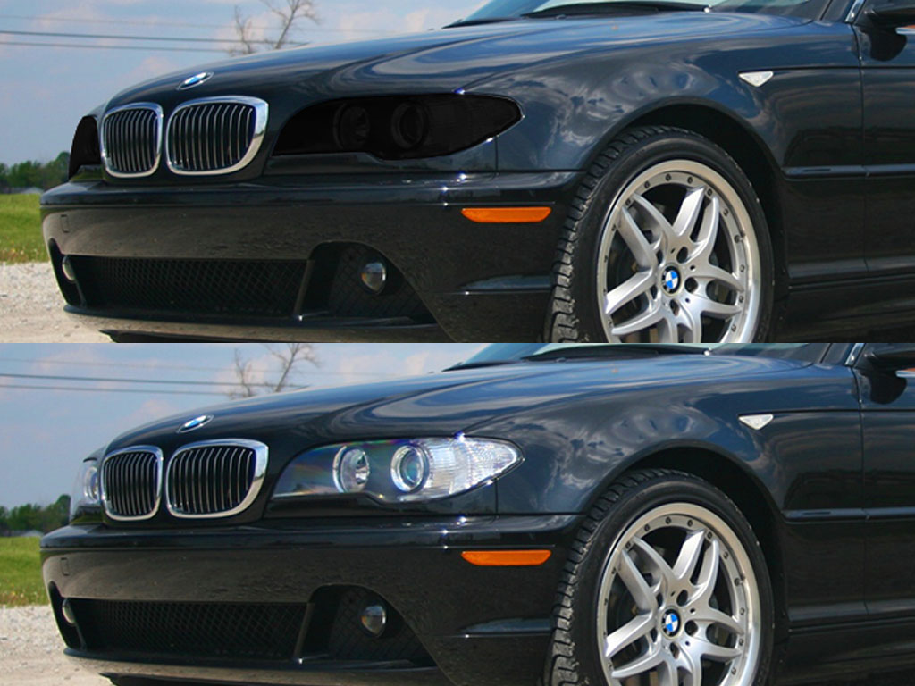 BMW 3-Series 2004-2006 (Coupe) Headlight Tint Appearance