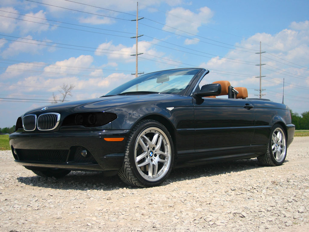 BMW 3-Series 2004-2006 (Coupe) Headlight Tint