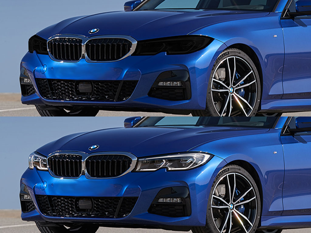 BMW 3-Series 2019-2025 Headlight Tint Appearance