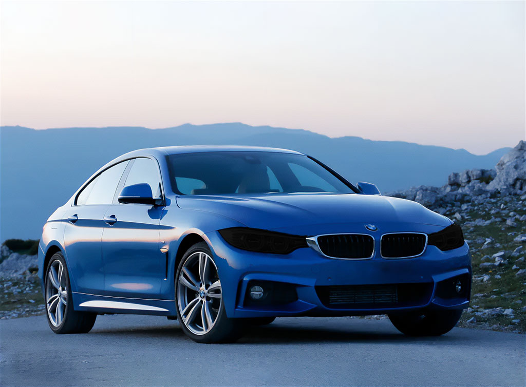 BMW 4-Series 2014-2016 Headlight Tint