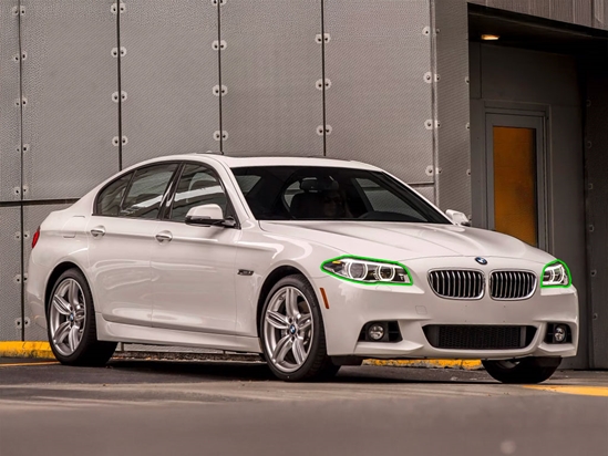 BMW 5-Series 2011-2016 Headlight Protection Installation Location