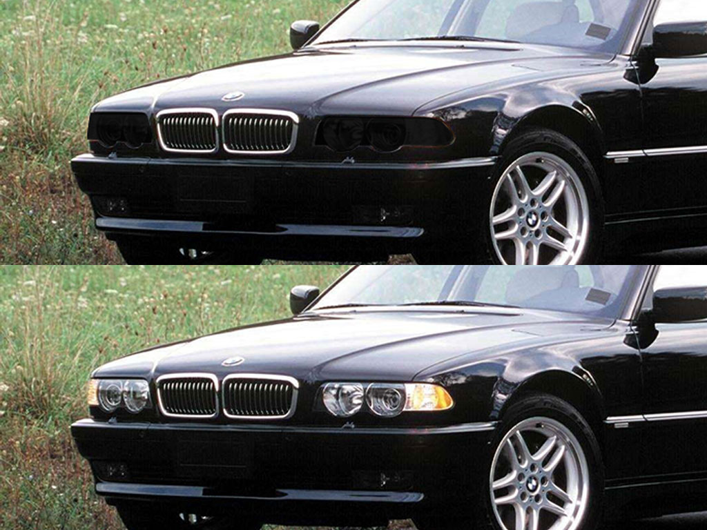 BMW 7-Series 1999-2001 Headlight Tint Appearance