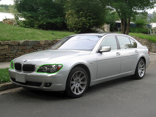 BMW 7-Series 2002-2005 Headlight Protection Installation Location