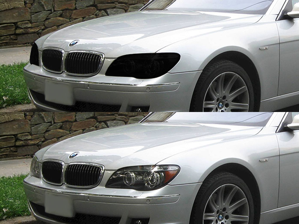 BMW 7-Series 2002-2005 Headlight Tint Appearance