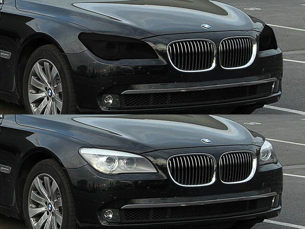 BMW 7-Series 2009-2012 Headlight Tint Appearance