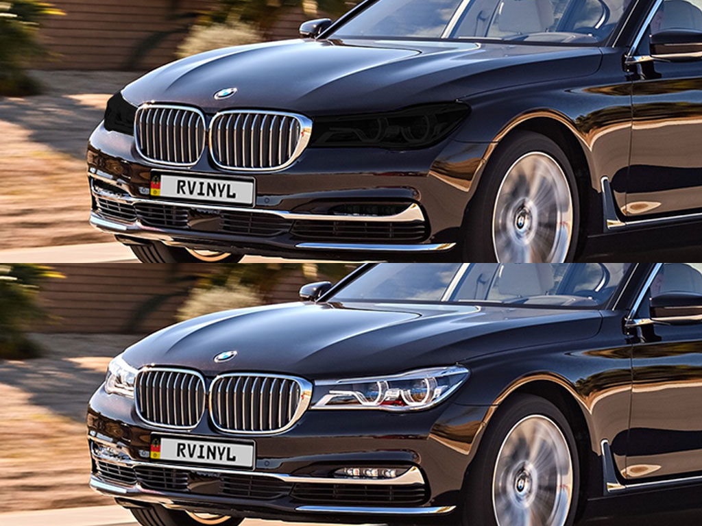 BMW 7-Series 2016-2019 Headlight Tint Appearance