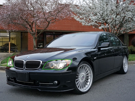 BMW Alpina B7 2007-2008 Headlight Protection Installation Location