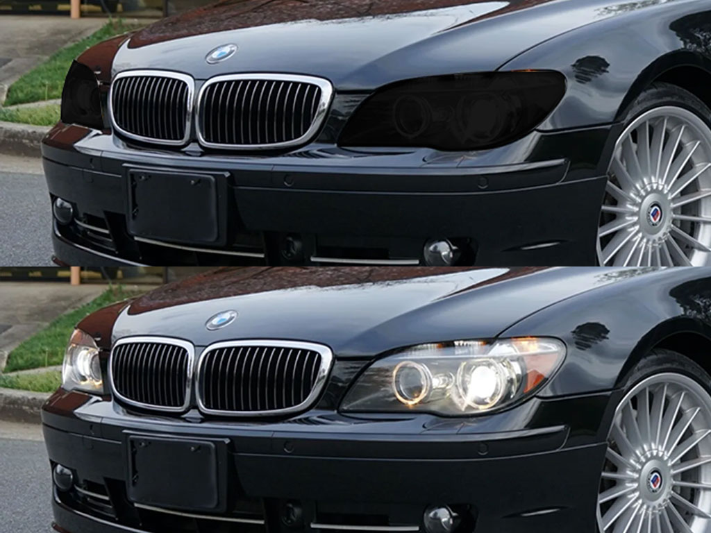 BMW Alpina B7 2007-2008 Headlight Tint Appearance