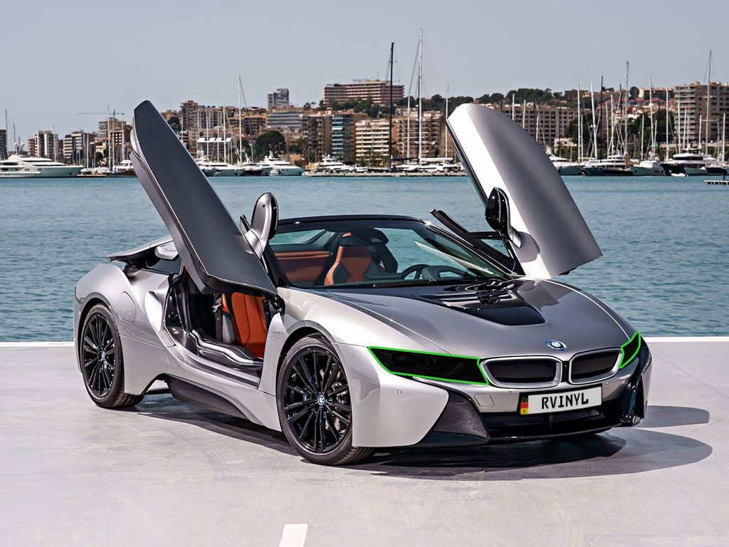 BMW I8 2014-2020 Headlight Tint Location