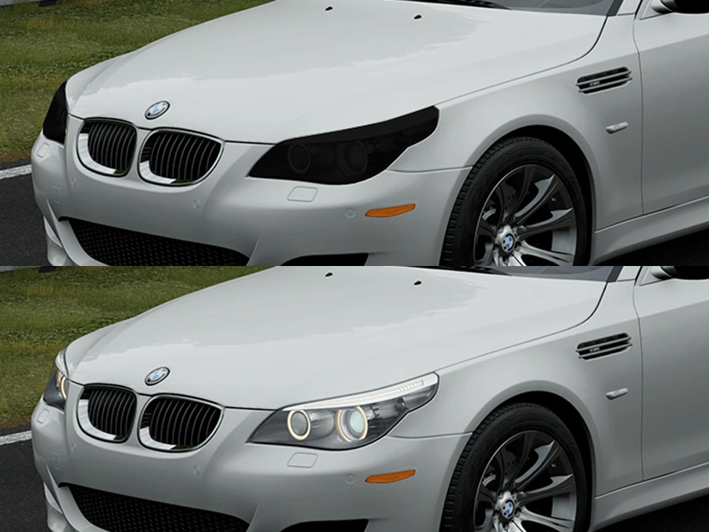 BMW M5 2006-2010 Headlight Tint Appearance