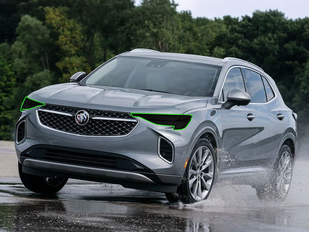 Buick Envision 2021-2023 Headlight Tint Location