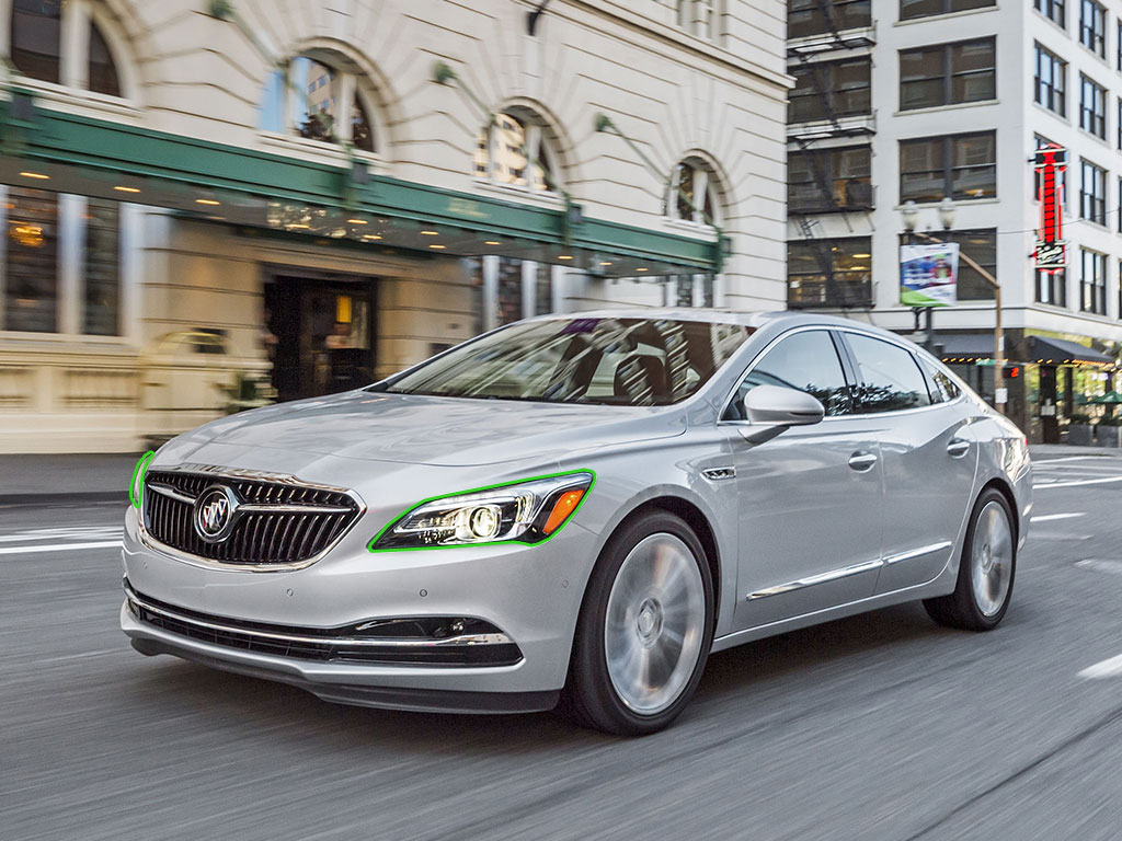 Buick Lacrosse 2017-2019 Headlight Protection Installation Location