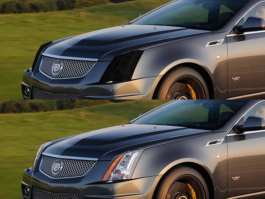 Cadillac CTS 2003-2007 (Sedan) Headlight Tint Appearance