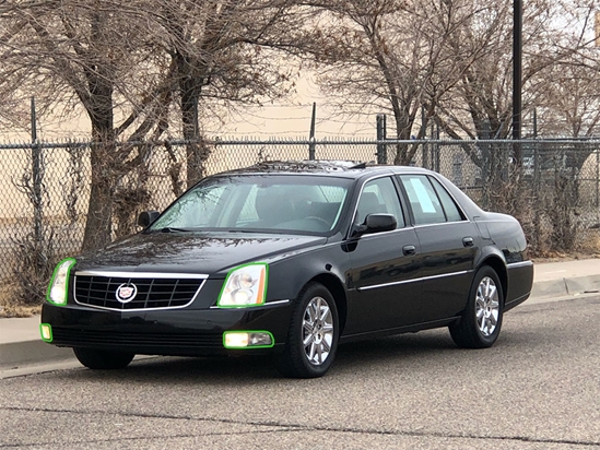 Cadillac DTS 2006-2011 Headlight Protection Installation Location