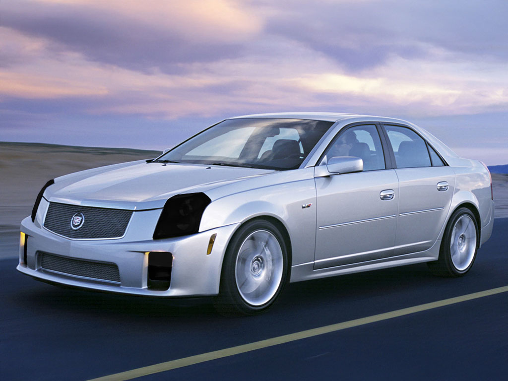 Cadillac STS 2005-2007 Headlight Tint