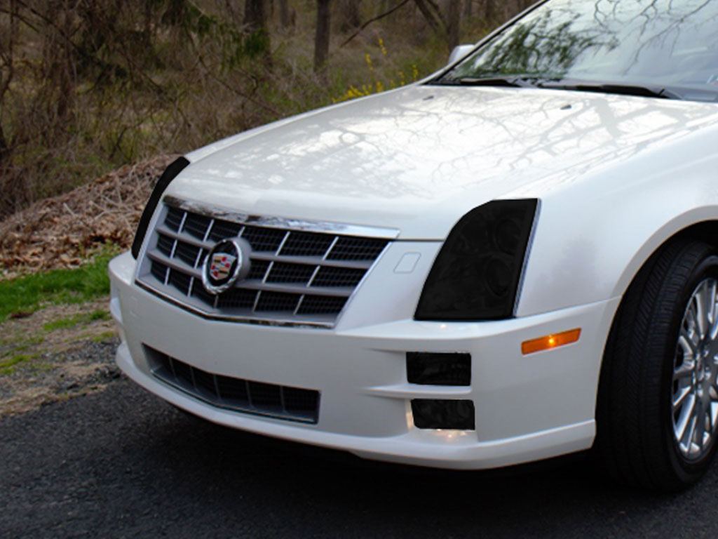 Cadillac STS 2008-2011 Headlight Tint