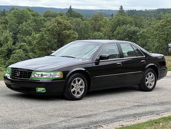 Cadillac Seville 1998-2004 Headlight Protection Installation Location