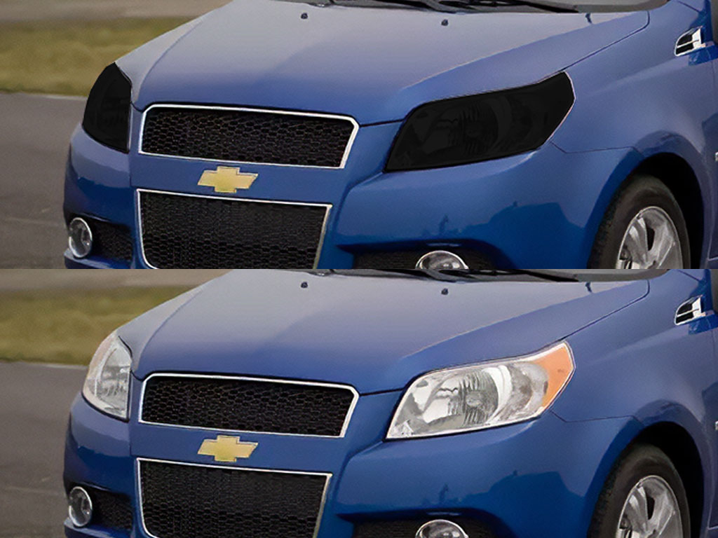 Chevrolet Aveo 5 2009-2011 Headlight Tint Appearance