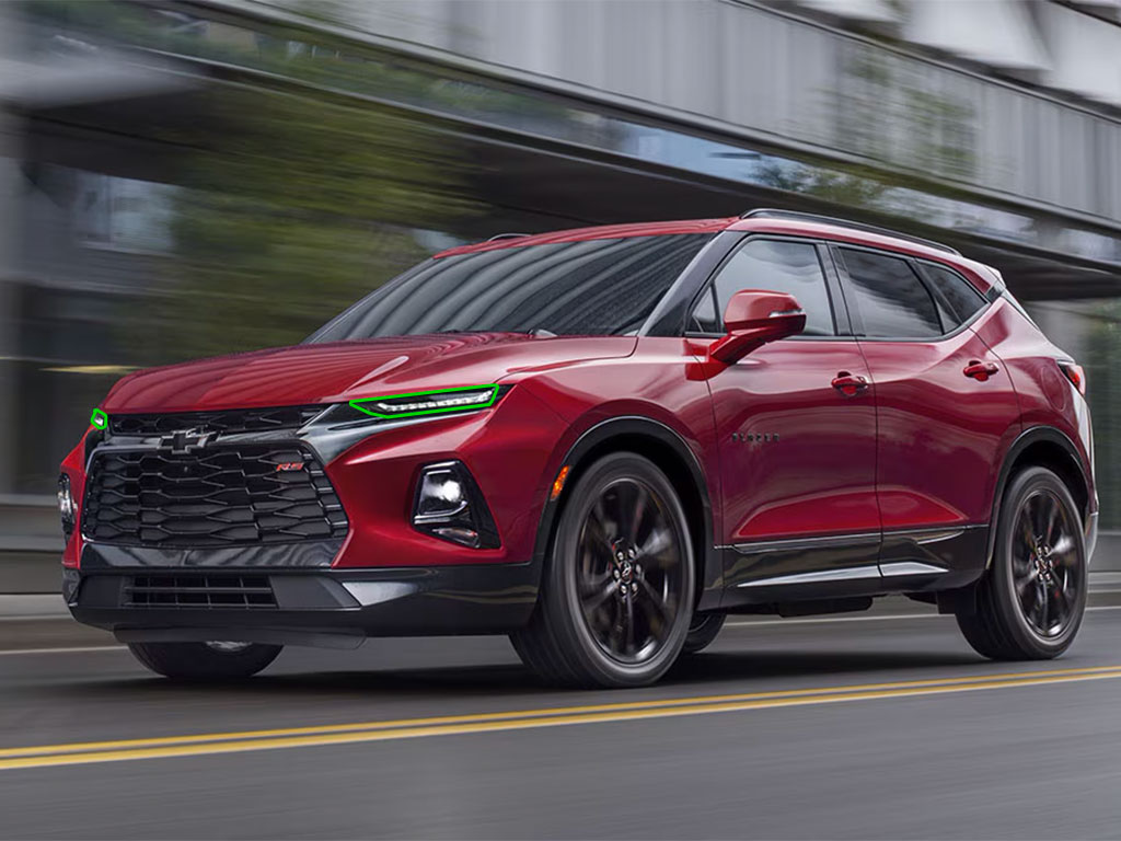 Chevrolet Blazer 2019-2022 Headlight Protection Installation Location