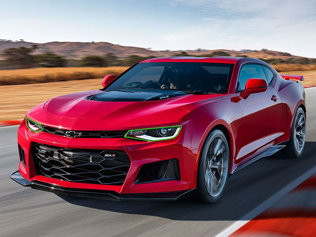 Chevrolet Camaro 2019-2024 Headlight Protection Installation Location