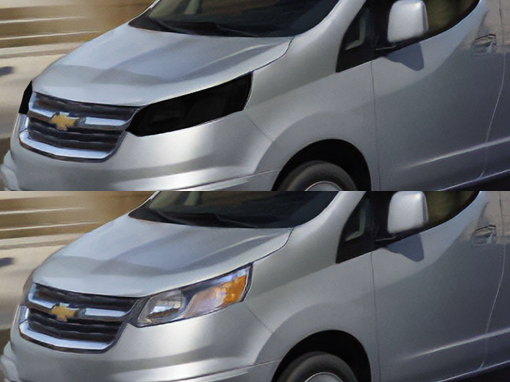 Chevrolet City Express 2015-2018 Headlight Tint Appearance