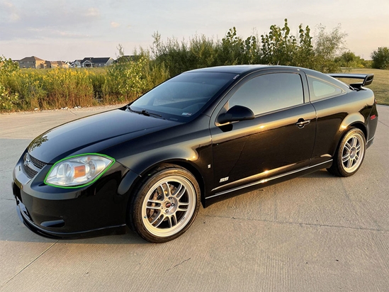 Chevrolet Cobalt 2005-2010 Headlight Protection Installation Location