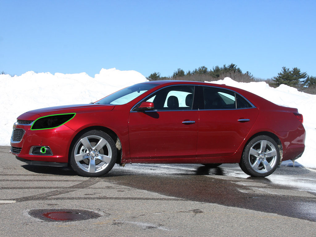 Chevrolet Malibu 2013-2015 Headlight Tint Location